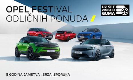 Ne propusti festival odličnih Opel ponuda!