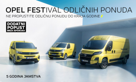 Opel festival odličnih ponuda, sada uz dodatne popuste!