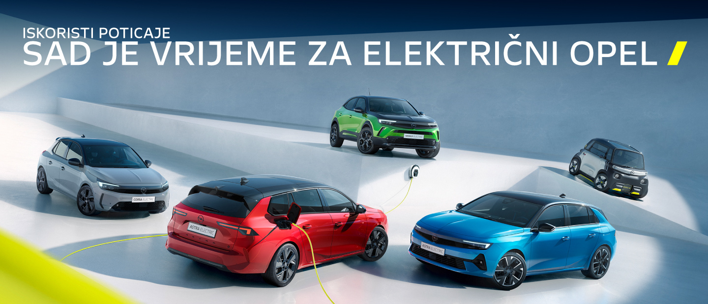 Otkrijte svijet Opelovih električnih i elektrificiranih modela!